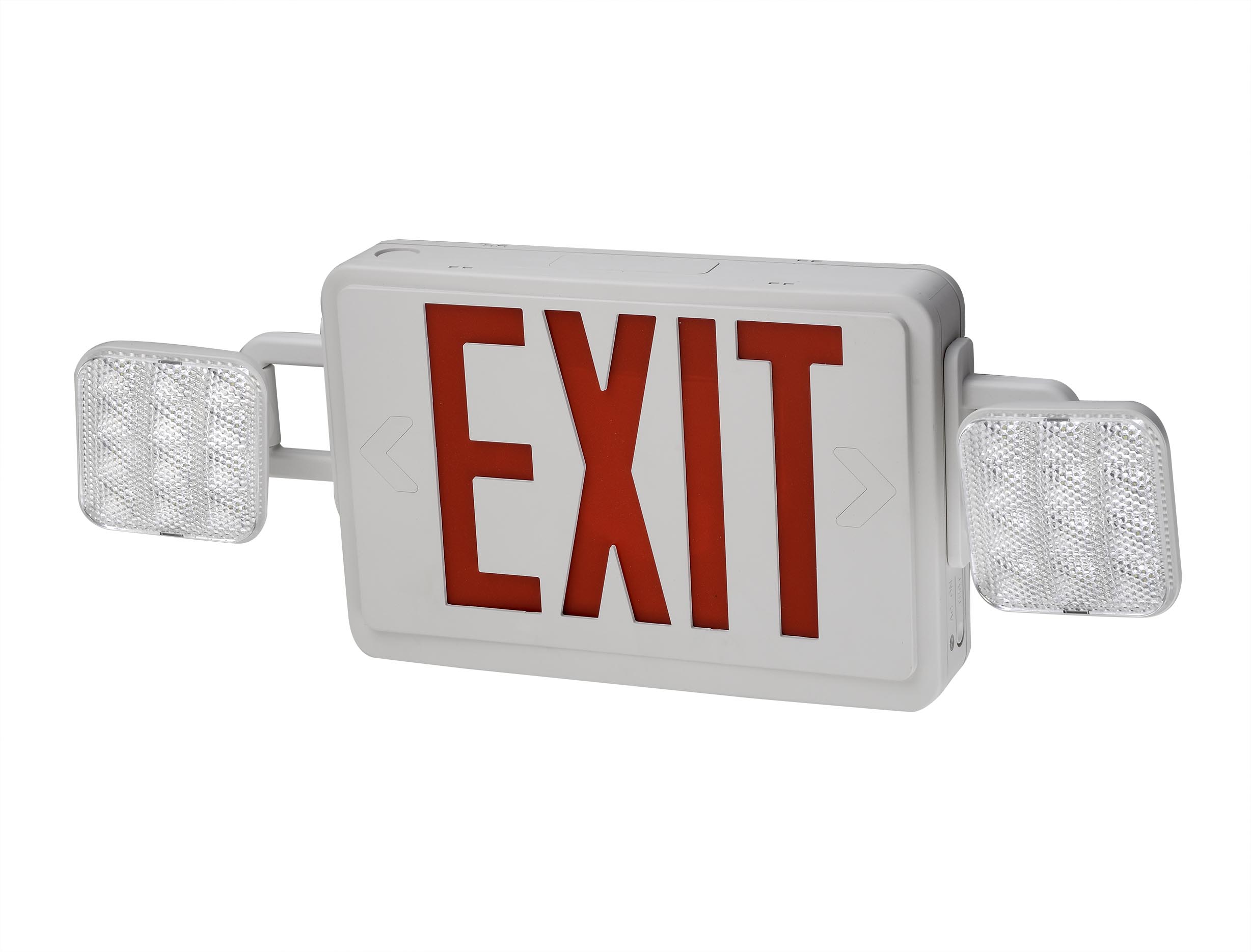 Emergency Light - Exit Sign Combo with Remote Capability