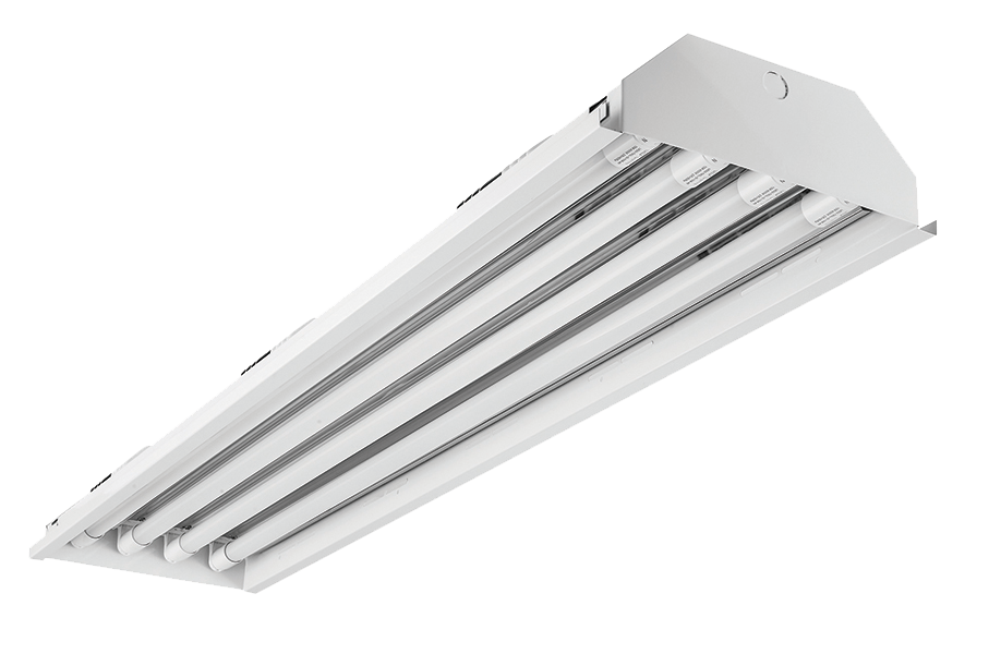 4' Linear 4-lamp T8 Type B Power Either End High Bay Fixture Body