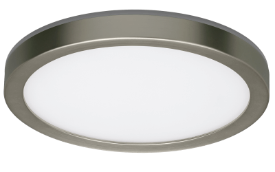 56568116 – 7.5˝ TwistFit Ceiling Light with Integrated 2000K Nightlight – Brushed Nickel