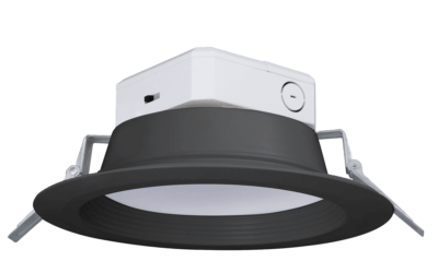 8”/10″ Color Preference® 120-277V Canless Downlight Black