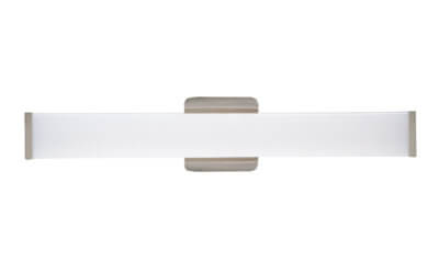 24” Vanity Light Bar with brushed nickel finish